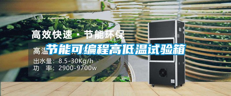 節能可編程高低溫試驗箱