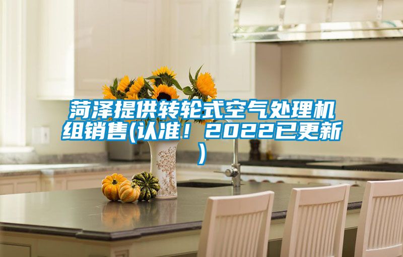 菏澤提供轉輪式空氣處理機組銷售(認準！2022已更新)