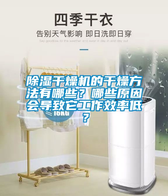除濕干燥機的干燥方法有哪些？哪些原因會導致它工作效率低？