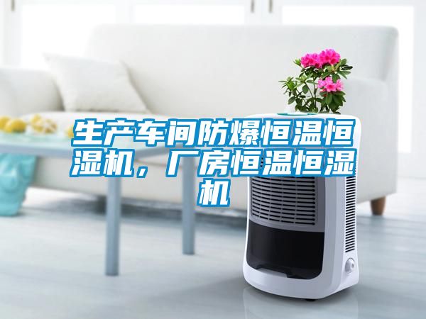 生產車間防爆恒溫恒濕機，廠房恒溫恒濕機