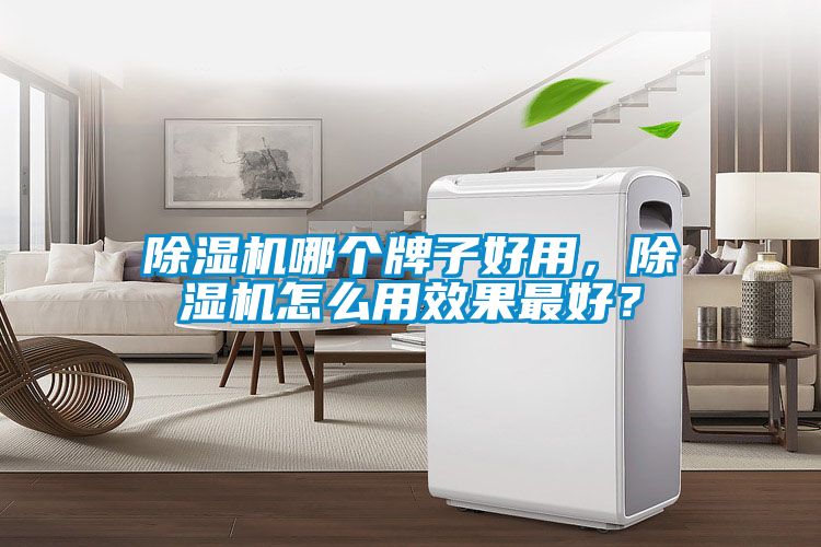 除濕機哪個牌子好用，除濕機怎么用效果最好？