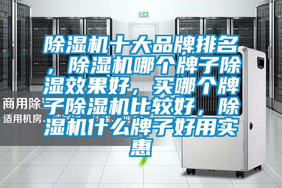 除濕機十大品牌排名，除濕機哪個牌子除濕效果好，買哪個牌子除濕機比較好，除濕機什么牌子好用實惠
