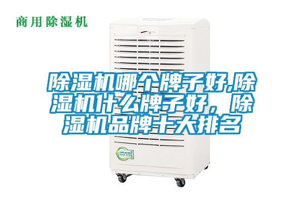 除濕機哪個牌子好,除濕機什么牌子好，除濕機品牌十大排名