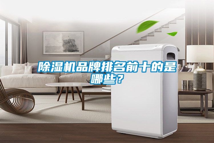 除濕機品牌排名前十的是哪些？