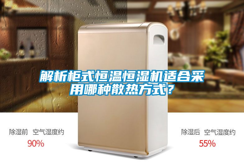 解析柜式恒溫恒濕機適合采用哪種散熱方式？