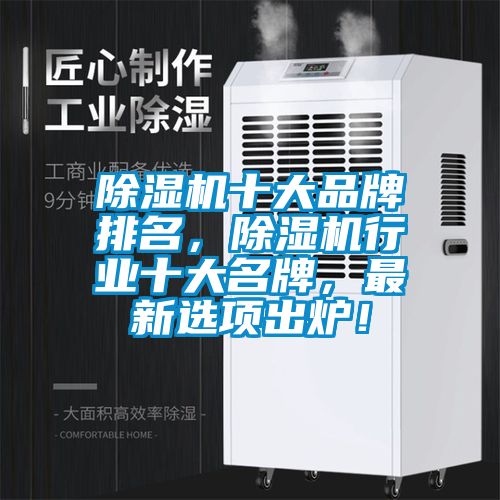 除濕機十大品牌排名，除濕機行業十大名牌，最新選項出爐！