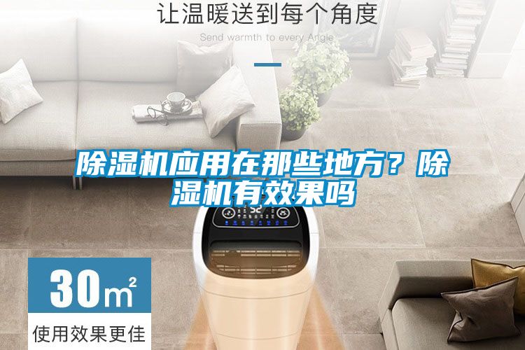 除濕機應用在那些地方？除濕機有效果嗎