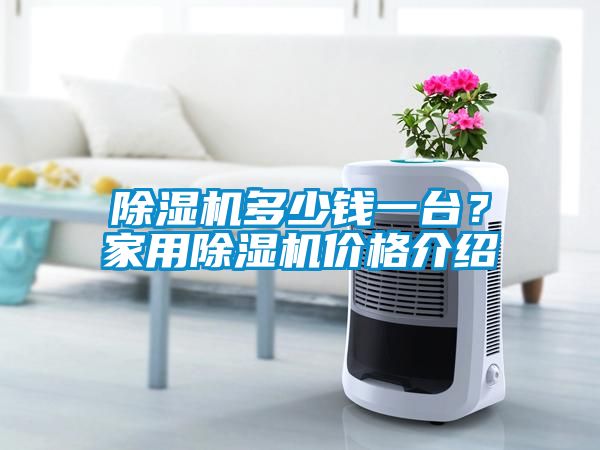除濕機多少錢一臺？家用除濕機價格介紹