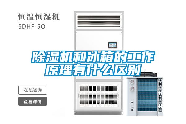 除濕機和冰箱的工作原理有什么區別