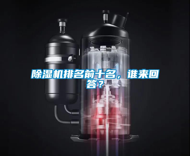 除濕機排名前十名，誰來回答？