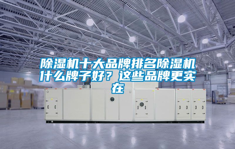 除濕機十大品牌排名除濕機什么牌子好？這些品牌更實在