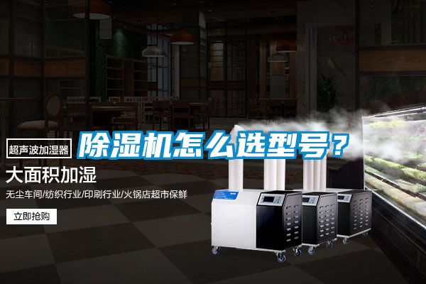除濕機怎么選型號？