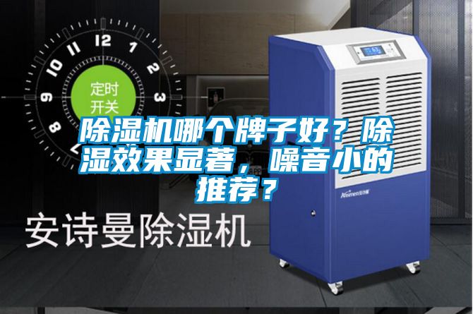 除濕機哪個牌子好？除濕效果顯著，噪音小的推薦？