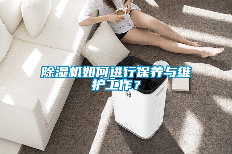 除濕機如何進行保養與維護工作？