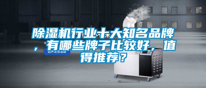 除濕機行業十大知名品牌，有哪些牌子比較好，值得推薦？