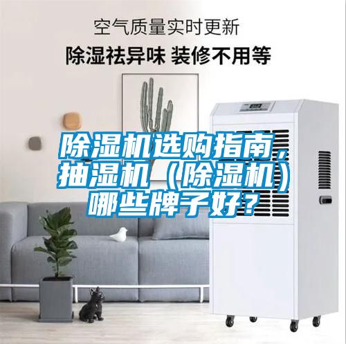除濕機選購指南，抽濕機（除濕機）哪些牌子好？