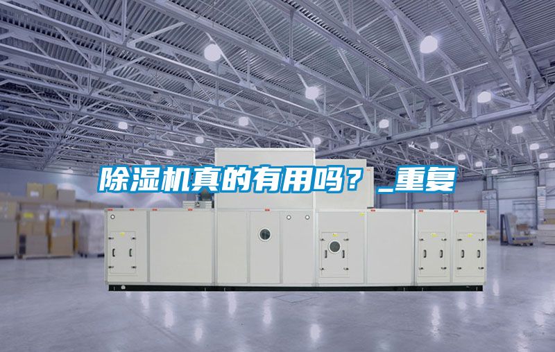 除濕機真的有用嗎？_重復