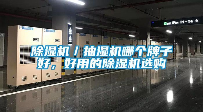 除濕機／抽濕機哪個牌子好，好用的除濕機選購