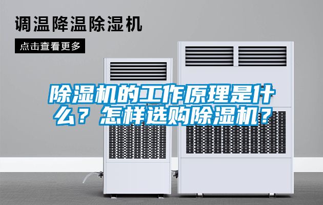 除濕機的工作原理是什么？怎樣選購除濕機？