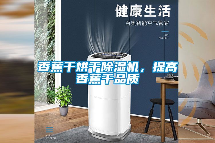 香蕉干烘干除濕機，提高香蕉干品質