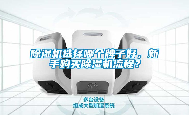 除濕機選擇哪個牌子好，新手購買除濕機流程？