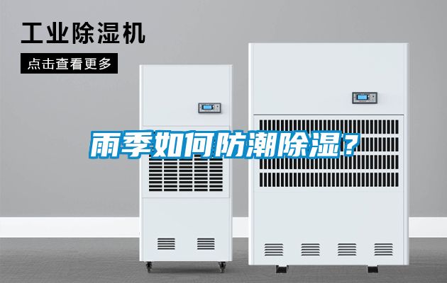 雨季如何防潮除濕？