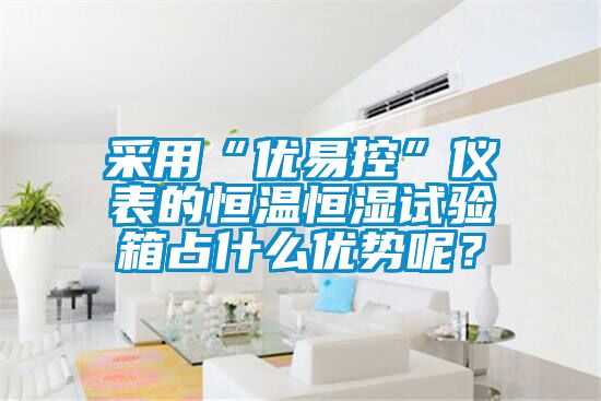 采用“優易控”儀表的恒溫恒濕試驗箱占什么優勢呢？