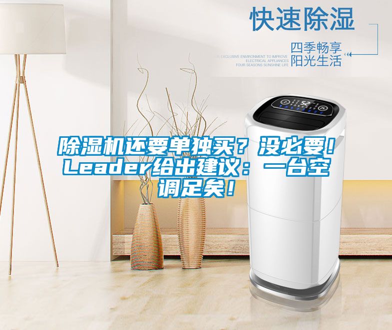 除濕機還要單獨買？沒必要！Leader給出建議：一臺空調足矣！