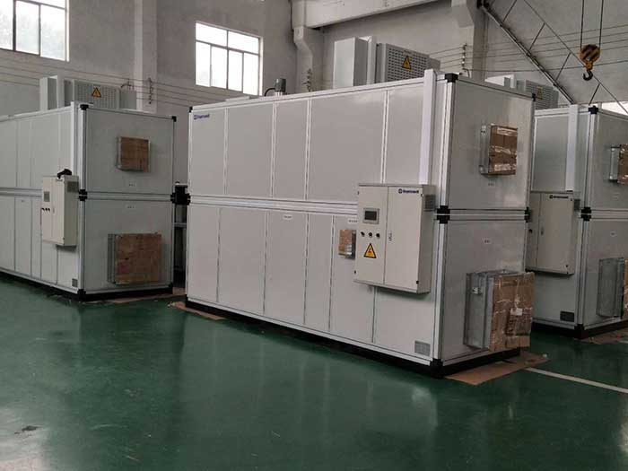 濟南銘威化工鋰電池鈷酸鋰零下40℃露點，三臺全新風轉輪除濕機組