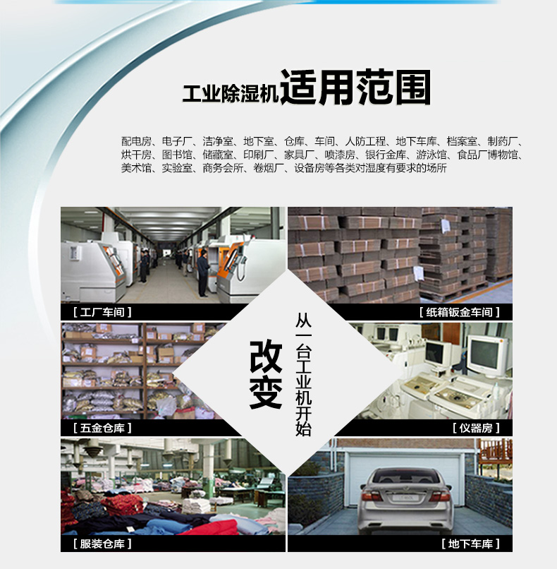 紡織廠房除濕應該怎么做？工業廠房除濕機